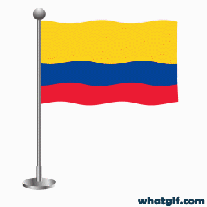 Download Colombia Flag GIFs Free | WhatGIF 2 animated Colombia flag