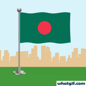Download Free 25+ Bangladesh Flag GIFs at WhatGif 4 bangladesh flag waving gif