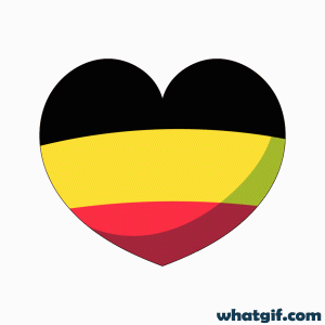 Vibrant Belgium Flag GIFs to download - Free at WhatGif 12 belgium flag heart gif
