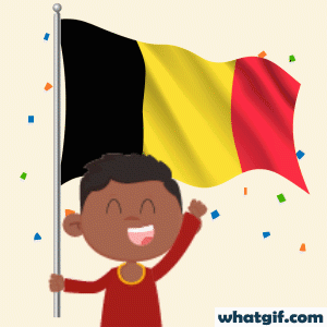 Vibrant Belgium Flag GIFs to download - Free at WhatGif 22 belgium representing gif