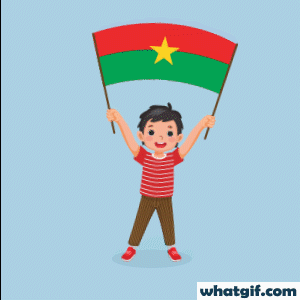 Get Free Burkina Faso Flag GIFs on WhatGif 3 boy with Burkina Faso flag gif