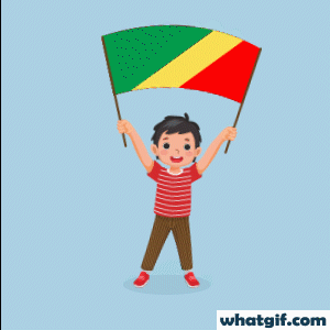 Download Free Congo Flag GIFs | WhatGIF 3 boy with Congo flag gif