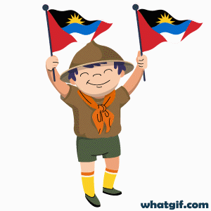 Download 25+ Antiqua and Barbuda Flag GIFs for Free at WhatGif 24 cute boy Antigua and barbuda flag gif