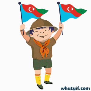Download 25+ Free Azerbaijan Flag GIFs at WhatGif 24 cute boy Azerbaijan flag gif