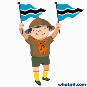 Download 25+ Free Botswana Flag GIFs at WhatGif 24 cute boy Botswana flag gif