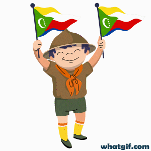 Download Free Comoros Flag GIFs | WhatGIF 24 cute boy Comoros flag gif