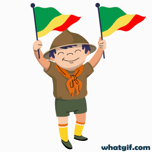 Download Free Congo Flag GIFs | WhatGIF 24 cute boy Congo flag gif