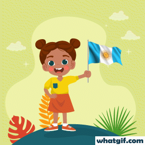 25+ Free Argentina Flag GIFs: Download Now | WhatGIF 26 girl with Argentina flag gif