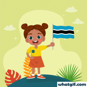 Download 25+ Free Botswana Flag GIFs at WhatGif 26 girl with Botswana flag gif