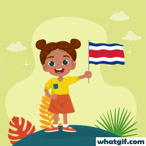 Download Costa Rica Flag GIFs Free | WhatGIF 26 girl with Costa Rica flag gif