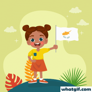Free Cyprus Flag GIFs - Explore & Download | What GIF 1 girl with Cyprus flag gif.gif