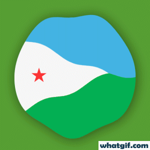 Download Free Djibouti Flag GIFs | WhatGIF 11 Djibouti flag beautiful gif
