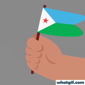Download Free Djibouti Flag GIFs | WhatGIF 15 Djibouti flag in hand gif