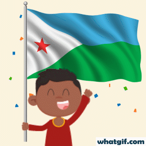Download Free Djibouti Flag GIFs | WhatGIF 24 Djibouti representing gif
